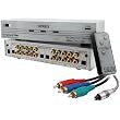 Nyrius HD Ready Component Video Source Selector Switch (SW201) with Bonus 6 Foot Component Video Cable (RGBCAB6E) & Bonus 6 Foot Toslink to Toslink Fiber Optic Digital Audio Cable (TOSCAB6E)