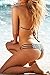 Cfanny Women's Strappy String Chevron Cheeky 2pcs Halter Bikini Swimsuit