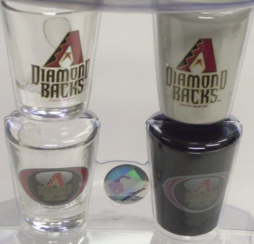 Arizona Diamondbacks MLB Shot Glass Set of 4