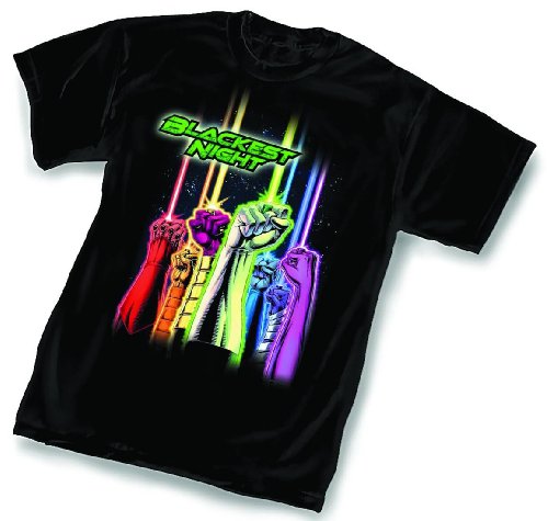  Blackest Night Raised Fists Green Lantern T-Shirt