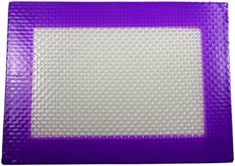 Green Grass Roots Silicone Mat and pad 3 pack of 3 ½ x 4 ½ inches 3 pack of purple mat and pads