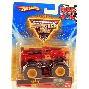 Hot Wheels Monster Jam Monster Jam Classics 2010 GRAVE DIGGER - Flag Series #24 75 1:64 Scale... by Hot Wheels