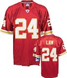 Ty Law Kansas City Chiefs Red NFL Replica Jersey