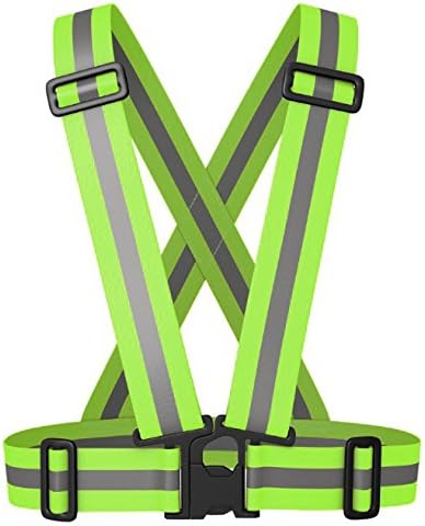 Yibu Reflective Vest for High Visibility 24/7 Green