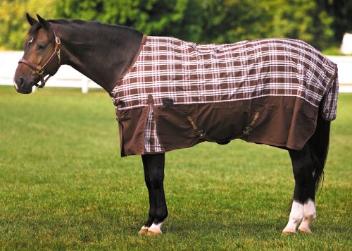 TuffRider 600 D Plaid Medium Weight Turnout Blanket