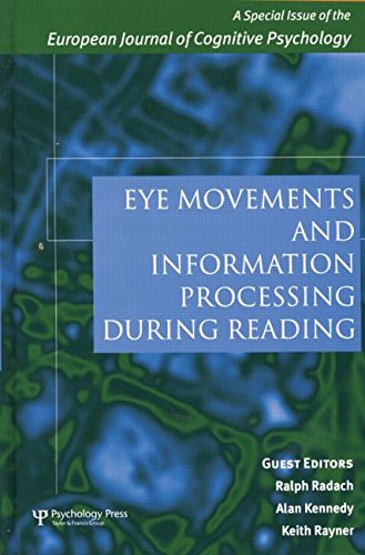 Eye Movements and Information Processing During Reading: A Special Issue of the European Journal of Cognitive Psychology