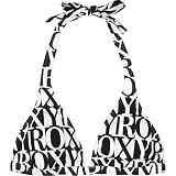 ROXY Love Womens Swimsuit Top - White/Black