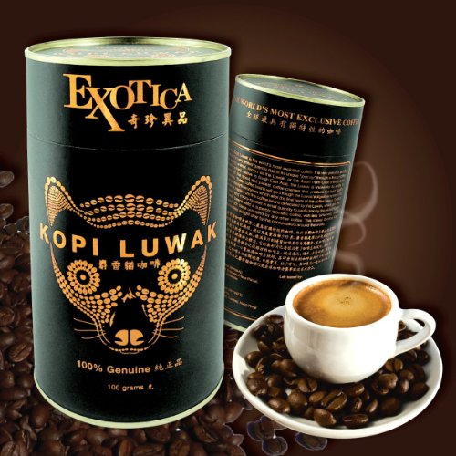 The World's Most Exclusive Coffee 100 Genuine Kopi Luwak Specialty