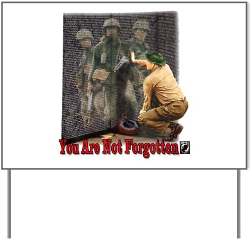 Yard Sign POWMIA You Are Not Forgotten