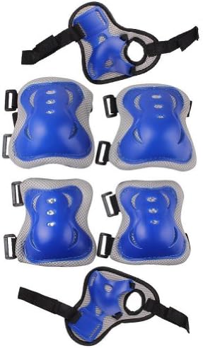 Sealike Adjustable Skating Cycling Protective Gear Safety Pad Knee Elbow Wrist Support Pad Set For Kids for Skateboard and other Extreme Sports