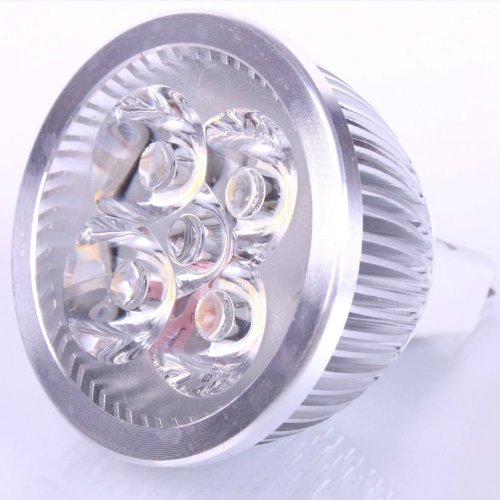 LED Mr16 Spotlight 12v 4w (340 Lumen - 50 Watt Equivalent) 3200k Warm 45 Degree Beam Angle