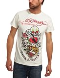 Ed Hardy Death of Love Tiger Plat S10 Logo Mens T-Shirt