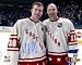 Martin Brodeur Hand Signed w/ Mark Messier AS Game 8x10 Photo - Model BRODPHS008021