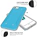 iPhone 7 Case, Poetic QuarterBack [Corner/Bumper Protection][Replaceable back][No Bulk][Dual Protection]- Stylish PC+TPU Protective Case for Apple iPhone 7 (2016) Blue/Gray