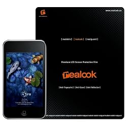 REALOOK Apple iPod Touch 2G / 3G Screen Protector, Crystal Clear 2-PK