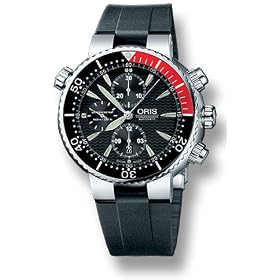Oris TT1 Divers Titan Chronograph Mens Watch 674-7599-7154RS by Oris