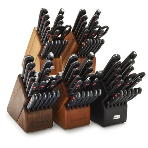 Wusthof Black Gourmet Knife Block Set 9718 6 18 Piece AlexFarrellSGaW