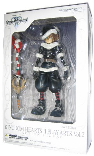 Kingdom Hearts - Santa Sora Christmas Town Ver. Play Arts Action Figure