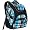 Blue-Black Crosshatch/ Black