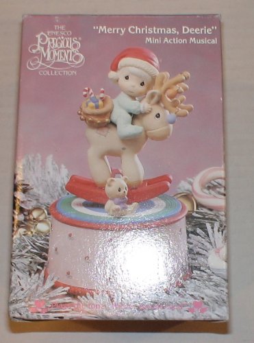 Precious Moments 'Merry Christmas Deerie' Vintage Action Musical