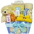 It's A BOY! New Baby Gift Basket with Teddy Bear Lowest Price