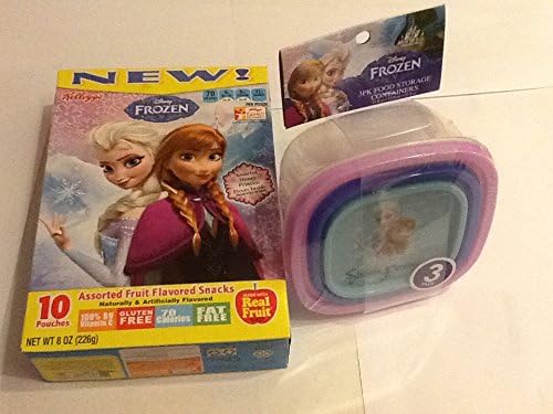 Disney Frozen Fruit Snack and Container