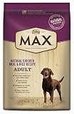 NUTRO MAX Adult Dog Food Natural Chicken Meal and Rice Recipe 30 Pounds