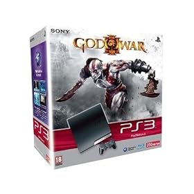 Console PS3 Slim (250 Go) + God of War III
