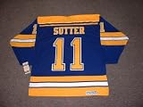 BRIAN SUTTER St. Louis Blues 1980 CCM Vintage Throwback Away NHL Hockey Jersey