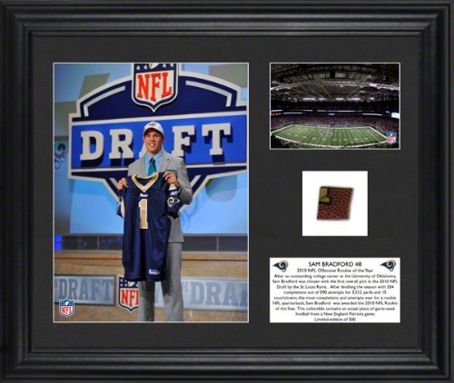 Mounted Memories St. Louis Rams Sam Bradford Photo