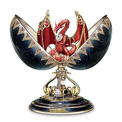 Red Dragon Collectible Egg: Noble Protector by Ardleigh Elliott