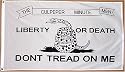 Culpepper "Dont Tread on Me" HISTORICAL Flag - 3x5 polyester