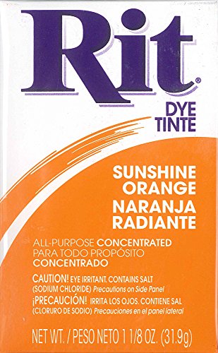 Max point home dye Rit powder type No.43 Sunshine Orange