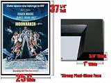 FRAMED MOORE JAMES BOND 007 MOONRAKER MOVIE POSTER FR PP31211 A