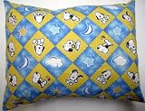Crib / Toddler Baby Pillow Case - Percale Pillow Sham - Star Light Snoopy - Made In USA