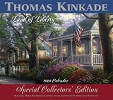 Collector's Edition: Land of Liberty by Thomas Kinkade 2008 Wall Calendar