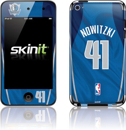 Skinit D. Nowitzki - Dallas Mavericks #41 Vinyl Skin for iPod Touch (4th Gen)
