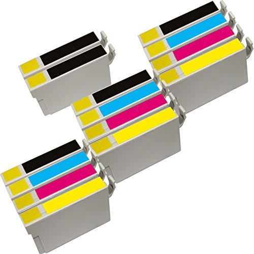 MPC-Direct Remanufactured Ink Cartridges High Capacity Replacement for Epson 126 (5xBlack, 3xCyan, 3xMagenta, 3xYellow , 14-Pack)
