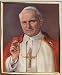 Pope John Paul II Framed Art, 8" x 10" - MADE IN ITALY