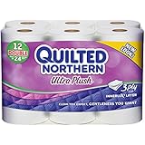 Quilted Northern Ultra Plush Bath Tissue, 12 Double Rolls