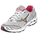 MIZUNO Women's Wave Rider 12 Running Shoe, Silver/Gunmetal/Virtual Red
