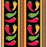 Creative Converting Printed Plastic Table Cover, 54 by 108-Inch, Fiesta Grande