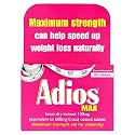 Adios Max Maximum Strength Weight Loss Tablets - 100 Tablets