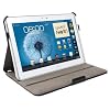 IVSO� Samsung Galaxy Note 10.1 N8000 N8010 Slim-Fit Folio Cover Case With Multi-Angle Stand (Black)