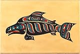 Alaska Smokehouse Smoked Sockeye Salmon Fillet In Wood, 4 Ounce Gift Box