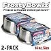 FrostyBowlz 14oz. Chilled Cat Bowl 2-PACK