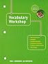 Vocabulary Workshop: First Course (Elements of Language)