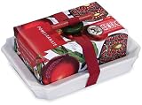 Michel Design Works Pomegranate Single Soap On Ceramic Tray, 7-Ounce Packages