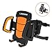 LEEIOO Car Mount, Universal Car Air Vent Cell Phone Holder Cradle for iPhone 7 Plus 6s Plus Andorid Phones and Other Smartphones. ?Orange+Black …