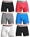 Men's Underwear, KAYIZU Brand Comfort Soft Cotton Boxer Brief Medium (6-Pack)